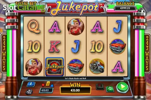 Ροδέλες. Jukepot Κουλοχέρης