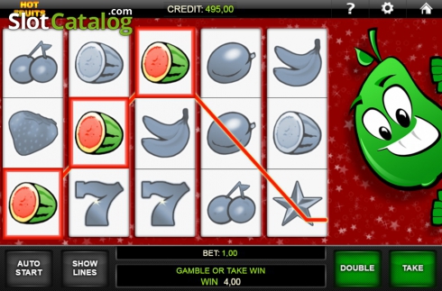 Οθόνη 3. Hot Fruits (iGaming2go) Κουλοχέρης
