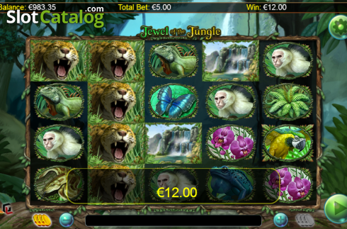 Οθόνη 2. Jewel of the Jungle Κουλοχέρης