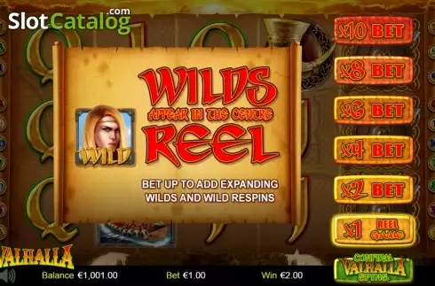 Οθόνη 3. Valhalla (Betdigital) Κουλοχέρης