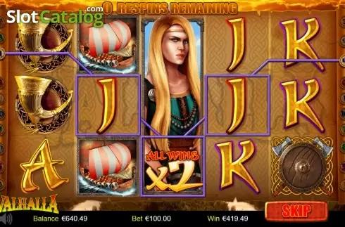 Οθόνη 7. Valhalla (Betdigital) Κουλοχέρης