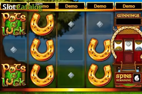 Οθόνη 4. Pots O'luck (Betdigital) Κουλοχέρης