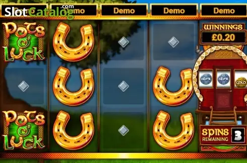 Οθόνη 5. Pots O'luck (Betdigital) Κουλοχέρης