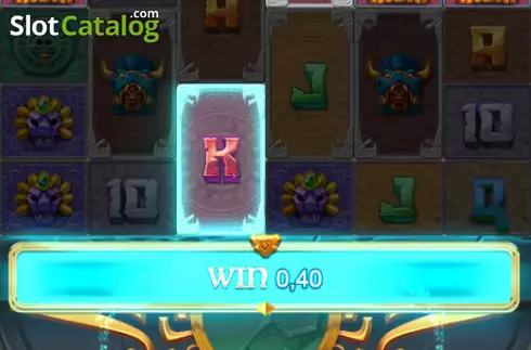 Οθόνη4. Queen of Aztec (Naga Games) Κουλοχέρης
