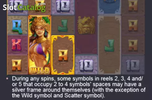Οθόνη6. Queen of Aztec (Naga Games) Κουλοχέρης