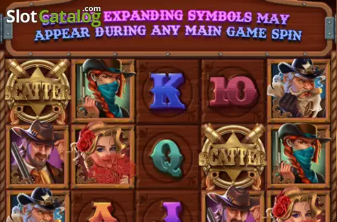 Οθόνη2. Wild West Saloon (Naga Games) Κουλοχέρης