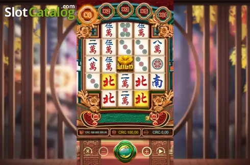 Οθόνη2. Mahjong Fortune (Naga Games) Κουλοχέρης