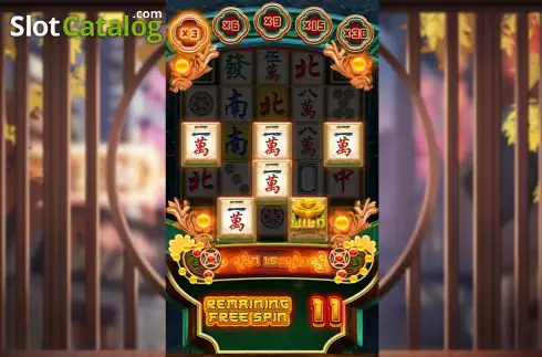 Οθόνη8. Mahjong Fortune (Naga Games) Κουλοχέρης