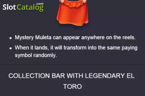 Οθόνη8. Legendary El Toro Κουλοχέρης