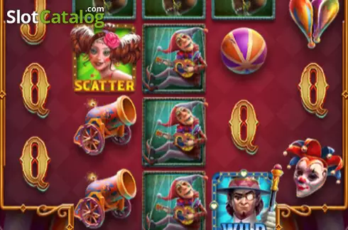 Οθόνη2. Amazing Circus (Naga Games) Κουλοχέρης
