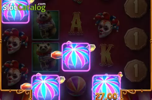 Οθόνη4. Amazing Circus (Naga Games) Κουλοχέρης
