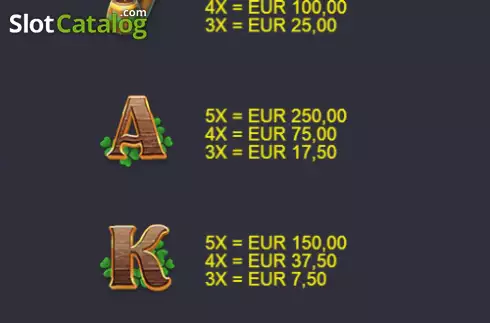 Οθόνη7. Chasin' Leprechaun Coins Κουλοχέρης