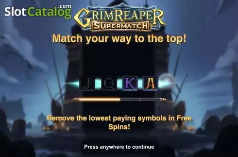Οθόνη2. Grim Reaper Supermatch Κουλοχέρης 