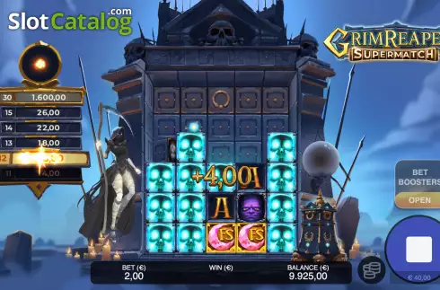 Οθόνη5. Grim Reaper Supermatch Κουλοχέρης 