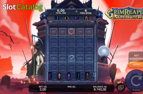 Οθόνη8. Grim Reaper Supermatch Κουλοχέρης 