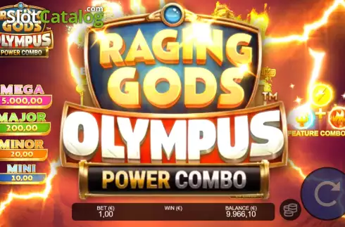 Οθόνη6. Raging Gods: Olympus Κουλοχέρης