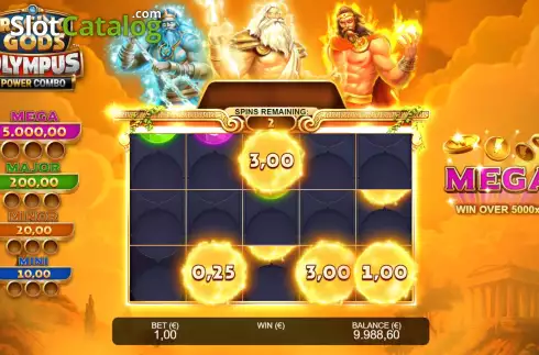 Οθόνη9. Raging Gods: Olympus Κουλοχέρης