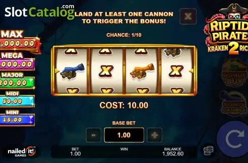Οθόνη7. Riptide Pirates 2 Kraken Riches Κουλοχέρης 