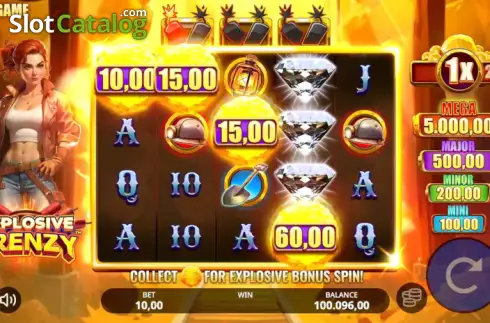 Οθόνη4. Explosive Frenzy Κουλοχέρης