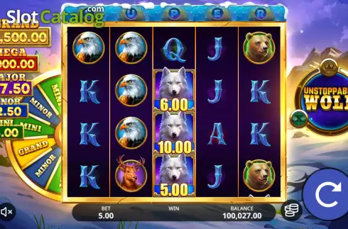 Οθόνη2. Unstoppable Wolf Κουλοχέρης