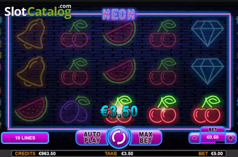 Οθόνη3. Neon Κουλοχέρης
