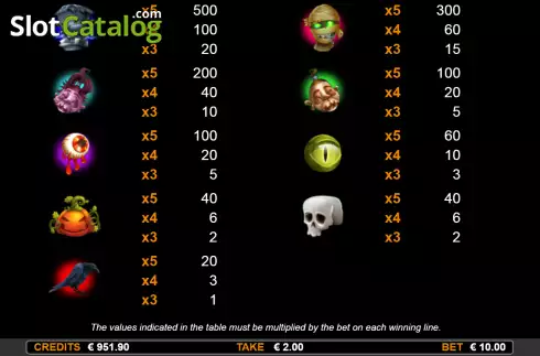 Οθόνη8. Creepy Slot Κουλοχέρης
