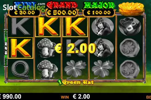 Οθόνη3. Green Hat (Nazionale Elettronica) Κουλοχέρης