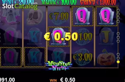 Οθόνη3. Monster Night Κουλοχέρης
