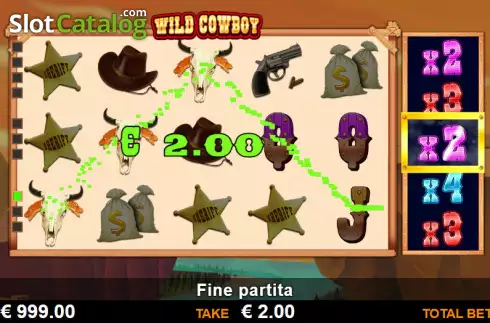 Οθόνη4. Wild Cowboy Κουλοχέρης