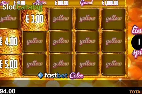 Οθόνη3. Fastbet Color Κουλοχέρης 