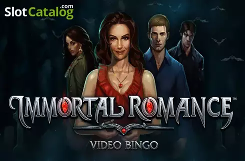 Immortal Romance Video Bingo Λογότυπο Immortal Romance Video Bingo Λογότυπο