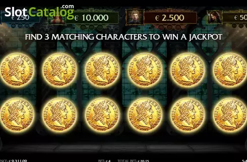 Οθόνη5. Immortal Romance Video Bingo Κουλοχέρης