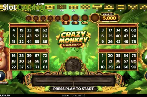 Οθόνη3. Crazy Monkey Banana Kingdom Κουλοχέρης