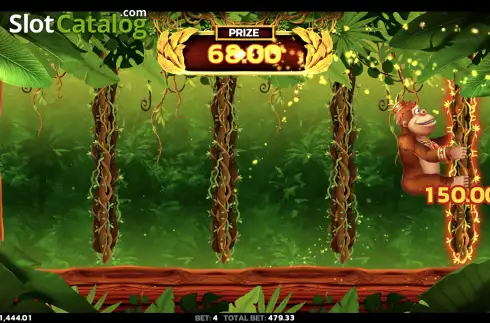 Οθόνη9. Crazy Monkey Banana Kingdom Κουλοχέρης