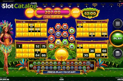Οθόνη2. Carnaval Link&Win Κουλοχέρης