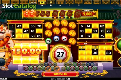 Οθόνη6. Golden Tiger: Jackpot Fortunes Κουλοχέρης