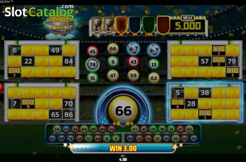 Οθόνη3. Golazo Tiger Mystery Κουλοχέρης