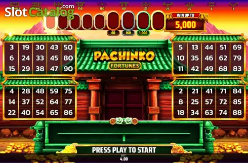 Οθόνη2. Pachinko Fortunes Κουλοχέρης