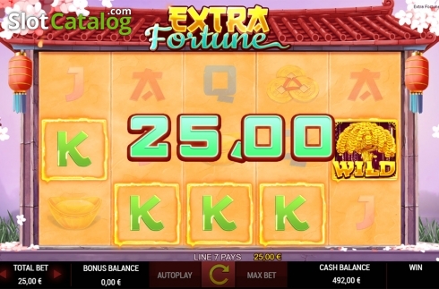 Οθόνη4. Extra Fortune Κουλοχέρης