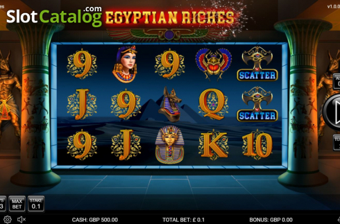 Οθόνη2. Egyptian Riches (Nektan) Κουλοχέρης