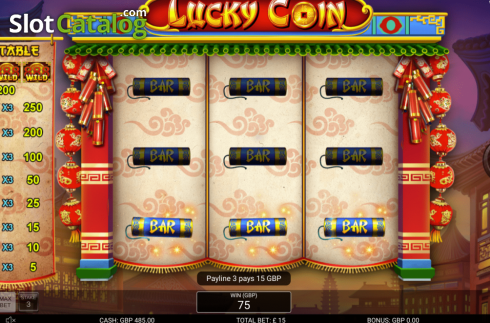 Οθόνη3. Lucky Coin (Nektan) Κουλοχέρης