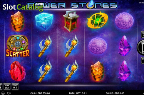Οθόνη2. Power Stones Κουλοχέρης