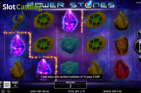 Οθόνη5. Power Stones Κουλοχέρης