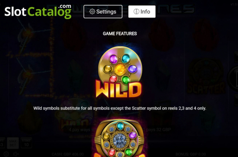 Οθόνη7. Power Stones Κουλοχέρης