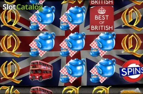 Οθόνη 1. Best of British Κουλοχέρης