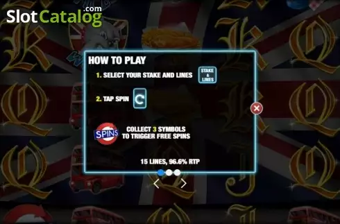 Πίνακας πληρωμών 1. Best of British Κουλοχέρης