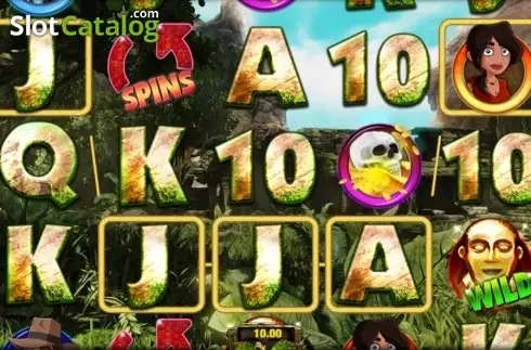 Οθόνη 3. Cave Raiders Κουλοχέρης