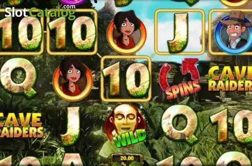 Οθόνη 4. Cave Raiders Κουλοχέρης