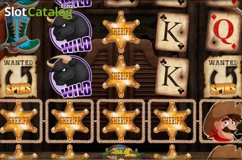 Οθόνη 3. Gunslingers' Gold Κουλοχέρης 