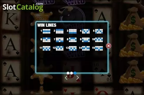 Πίνακας πληρωμών 3. Gunslingers' Gold Κουλοχέρης 